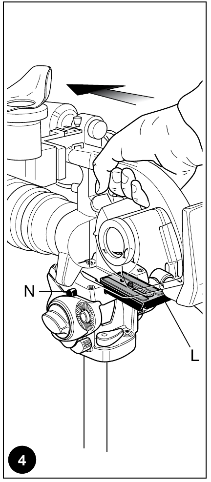 MOUNTING THE CAMCORDER ON THE HEAD - Step 1