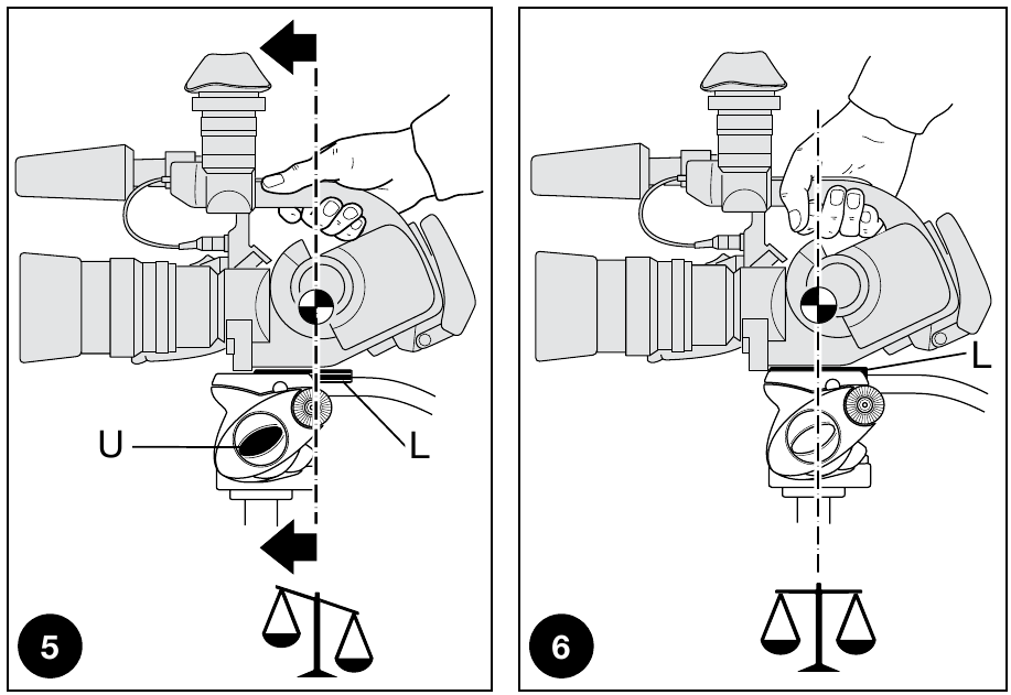 MOUNTING THE CAMCORDER ON THE HEAD - Step 2