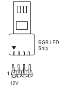 Diagram header LED_CPU