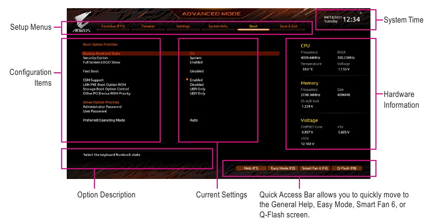 BIOS &Tau;&omicron; &Kappa;ύ&rho;&iota;&omicron; &Mu;&epsilon;&nu;&omicron;ύ