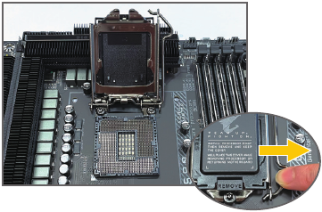 Instalarea CPU-ului - Pasul 2