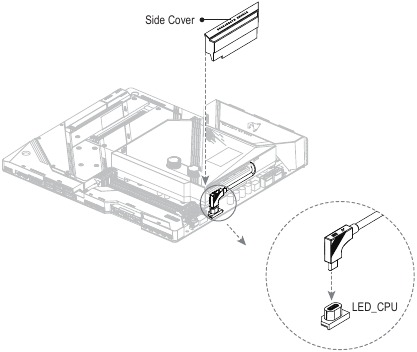 Instalarea kit-ului de răcire cu apă - Pasul 5