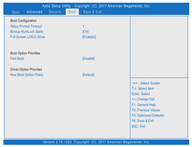 Configura&ccedil;&otilde;es de boot