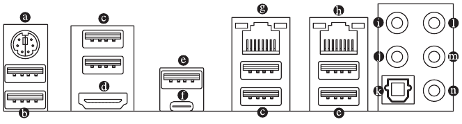 Back Panel Connectors