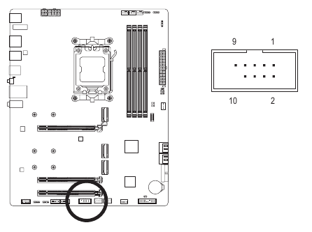 COM (Conector da porta serial)