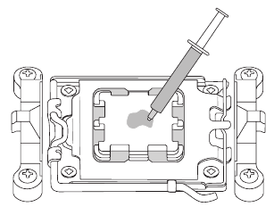 Instalando o Cooler da CPU - Passo 1