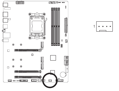SYS_FAN3_PUMP (Header da Ventoinha do Sistema/Bomba de Resfriamento a &Aacute;gua)