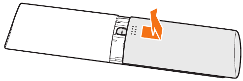 Introducerea bateriilor - Pasul 1