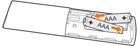 Introducerea bateriilor - Pasul 2