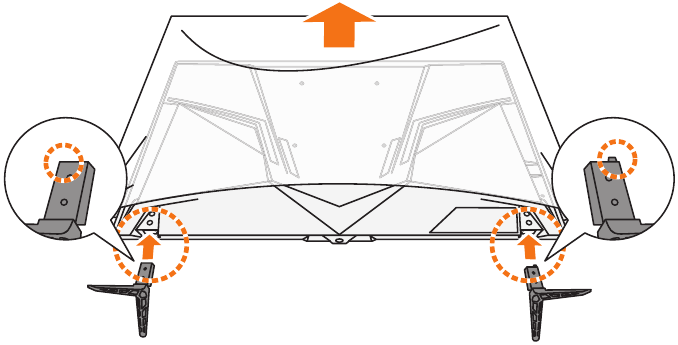 Instalarea bazei monitorului - Pasul 1