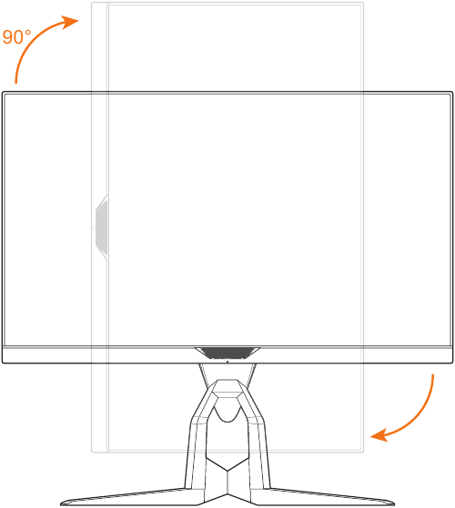 &AElig;ndring af sk&aelig;rmorienteringen