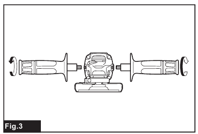 Kufunga mshiko wa pembeni (mpini)