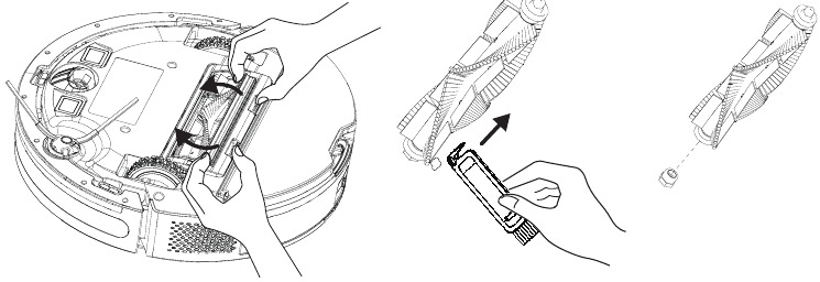 Rengj&oslash;ring av b&oslash;rsten - Trinn 1