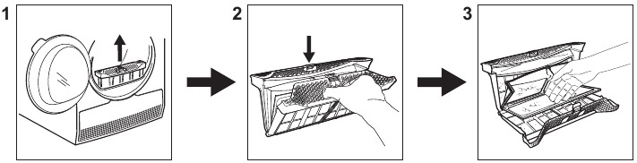 RENG&Oslash;RING AF FILTERET