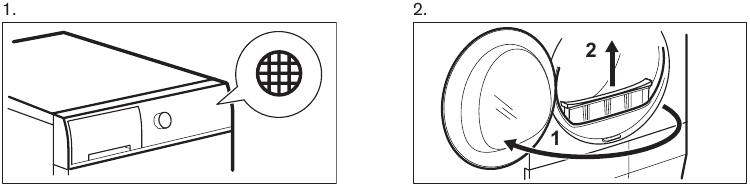 MEMBERSIHKAN FILTER - Langkah 1