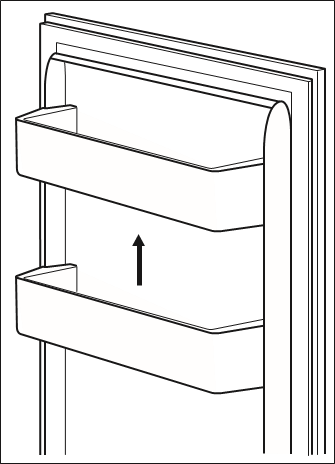 POSICIONAMENTO DAS PRATELEIRAS DA PORTA