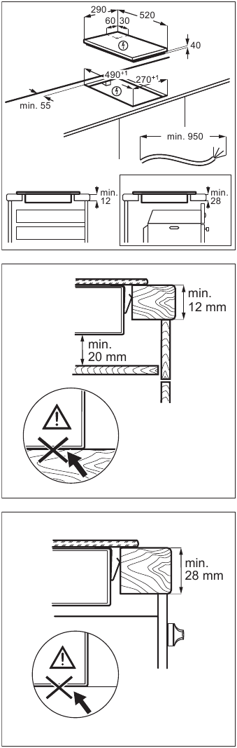 Размери за инсталиране - Част 2