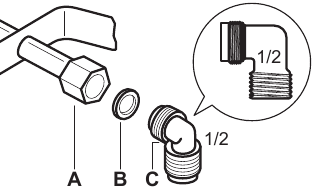 Installation - Gas connection