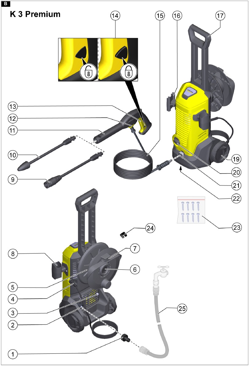 Maelezo ya kifaa -K 3 Premium