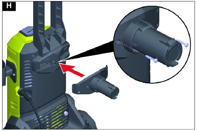 Kupachika reel ya hosi ya msukumo wa juu - Hatua ya 1
