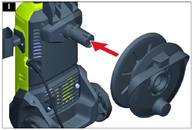 Kupachika reel ya hosi ya msukumo wa juu - Hatua ya 2