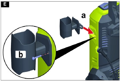 Kupachika chaguo la hifadhi ya bunduki ya msukumo wa juu