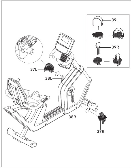 MONTAGEM - PASSO 8 - FIXANDO OS PEDAIS