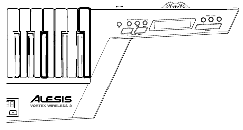 Alesis Vortex Wireless 2 - MIDI Controller Manual | ManualsLib