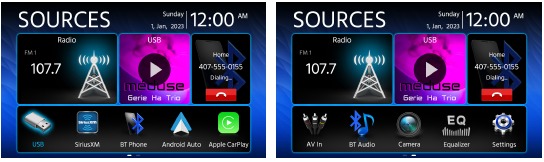 Funcionamiento general - Men&uacute; principal