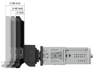 Rotaci&oacute;n de la pantalla - Ajuste de la profundidad de la pantalla
