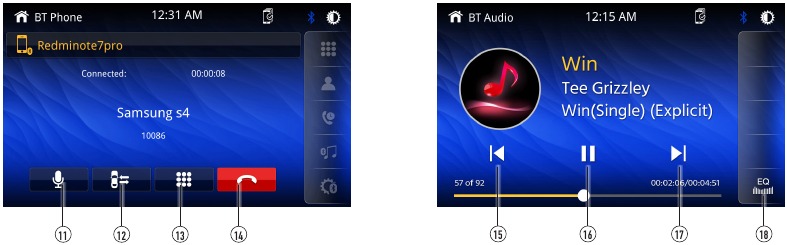 Bluetooth-operasjonsgrensesnitt - Del 2