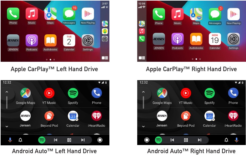 Konfigurasjonsalternativer for kj&oslash;reretning