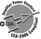 CEA-2006 Power Standard-spesifikasjoner