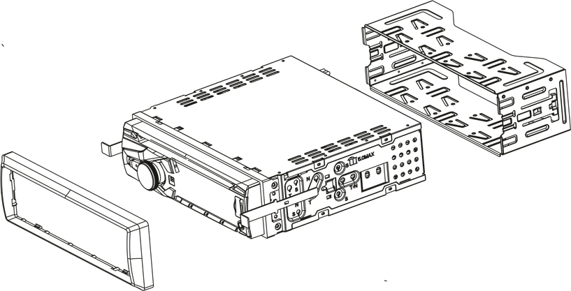 TYPISK FRONTLASTET DIN-MONTERINGSMETODE