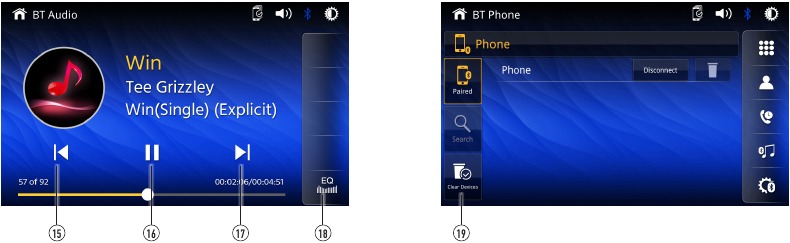 Interface de funcionamento de Bluetooth - Parte 2