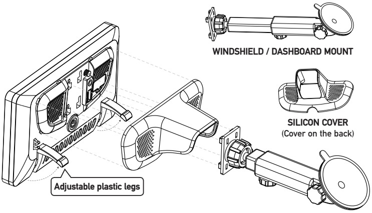 Prepara&ccedil;&atilde;o - Componentes de montagem