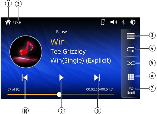 Funcionamento de &Aacute;udio USB