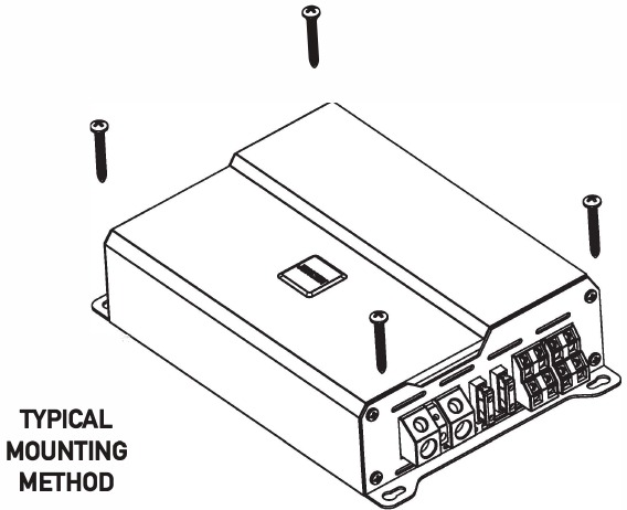 TYPICAL MOUNTING METHOD