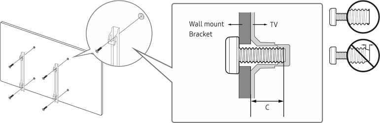 Teleri seinale kinnitamine