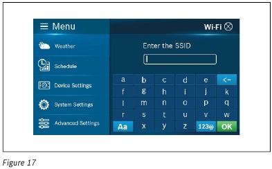 Įrenginio nustatymai &ndash; 2 veiksmas &ndash; &bdquo;Wi-Fi&ldquo; paie&scaron;ka