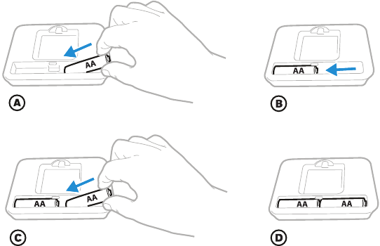Kusakinisha kidhibiti cha halijoto - Hatua ya 3 - Sakinisha betri