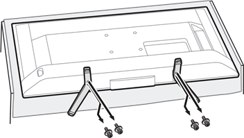 Instalace televizoru na stěnu - Krok 1