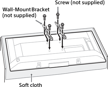 Instalace televizoru na stěnu - Krok 2