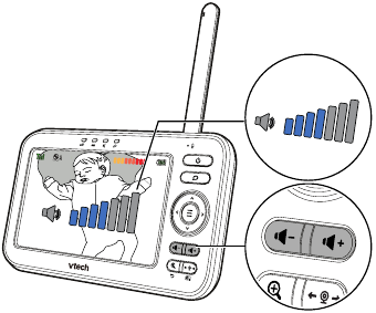 Kaiuttimen &auml;&auml;nenvoimakkuuden s&auml;&auml;t&auml;minen