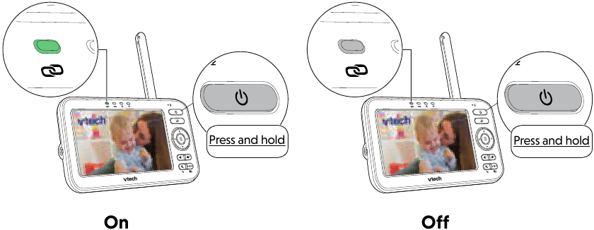 Virran kytkeminen p&auml;&auml;lle tai pois p&auml;&auml;lt&auml; - Vaihe 2