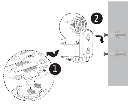 Montirajte dječju jedinicu na suhozid - Korak 2