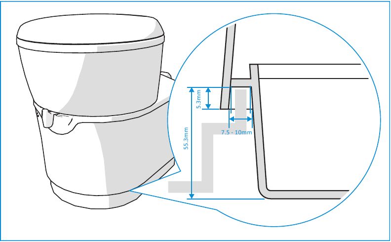 Posici&oacute;n y colocaci&oacute;n de C223-SWE - Paso 1