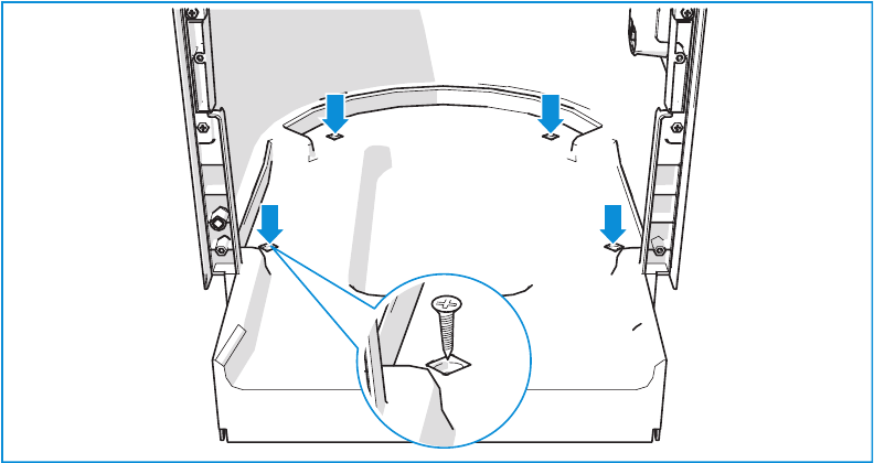 Posici&oacute;n y colocaci&oacute;n de C224-CW - Paso 1