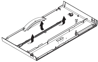 Cleaning of LSU dust-proof glass - Step 1