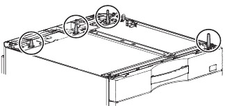 Connecting main/desk unit to the BP-DE15 - Step 2